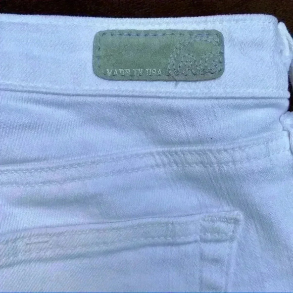 Adriano Goldschmied White Distress Fray Jean Short - Picture 10 of 15